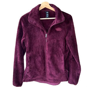The North Face Osito Jacket Full Zip Burgundy Size S